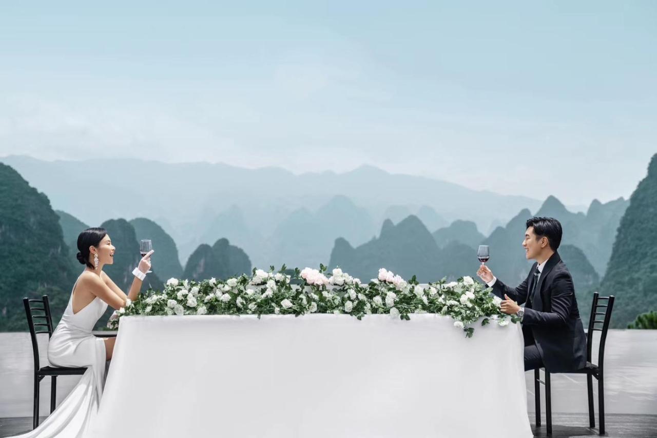 ホテル Misty Wonderland ,Yangshuo Xingping エクステリア 写真