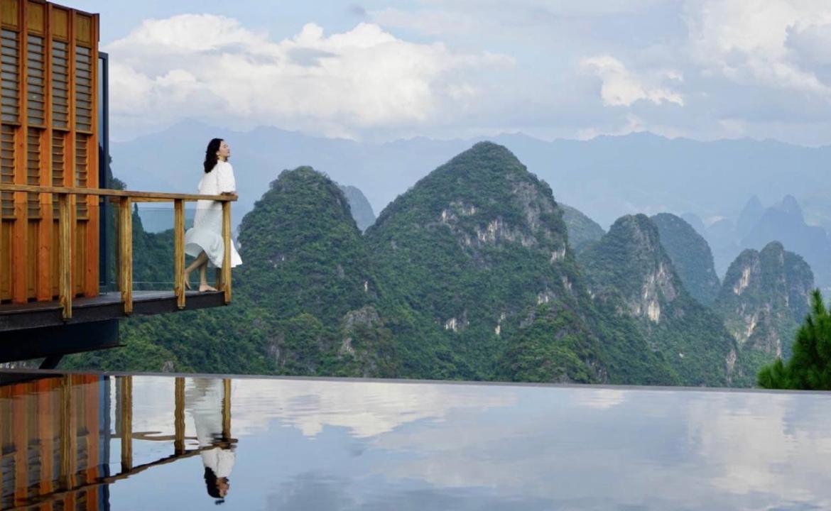 ホテル Misty Wonderland ,Yangshuo Xingping エクステリア 写真