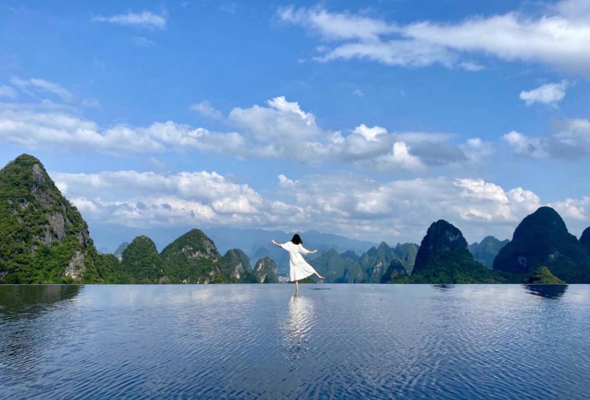 ホテル Misty Wonderland ,Yangshuo Xingping エクステリア 写真
